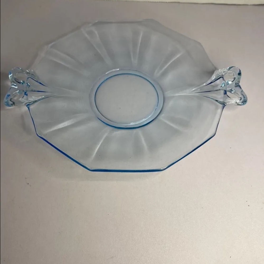 Fostoria glass plate - Picture 1 of 2